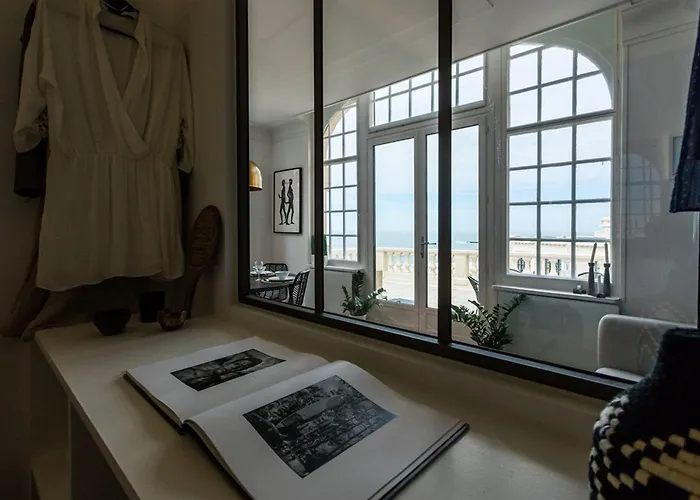 Blue Moon Keyweek Seafront With Large Terrace And Parking Apartman Biarritz